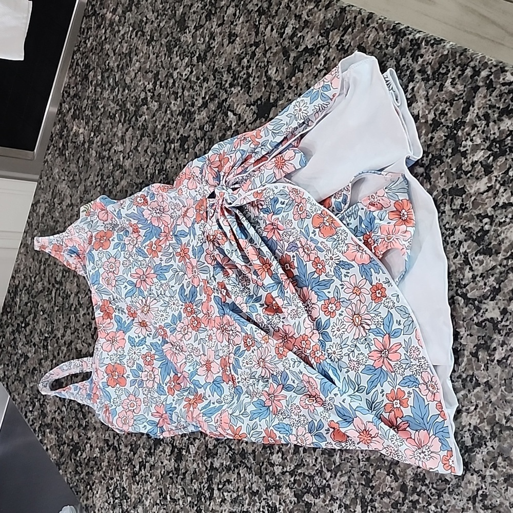 Women Tummy Control One Piece Swim Dresses